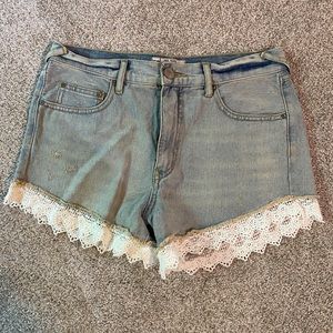 Free People denim shirts